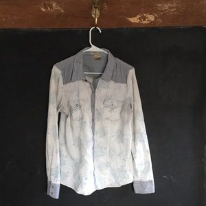 Darling detailed denim shirt